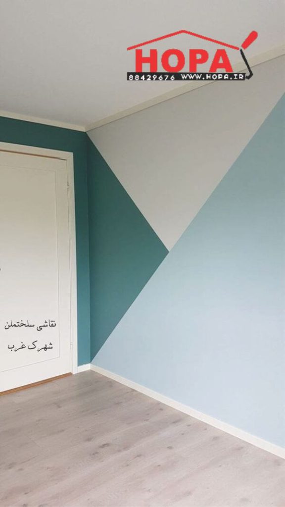 نقاشی ساختمان شهرک غرب